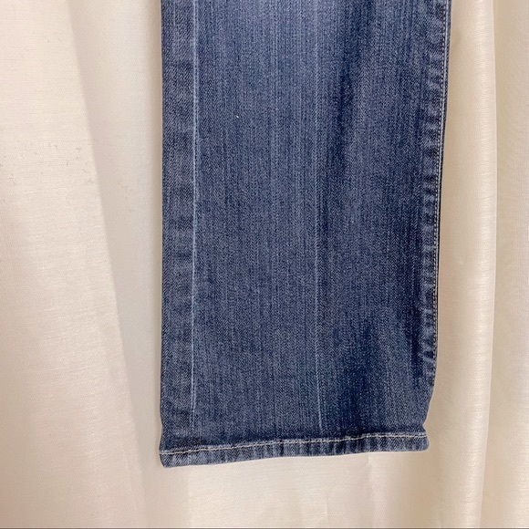 7 for All Mankind distressed bootcut jeans - Picture 6 of 16